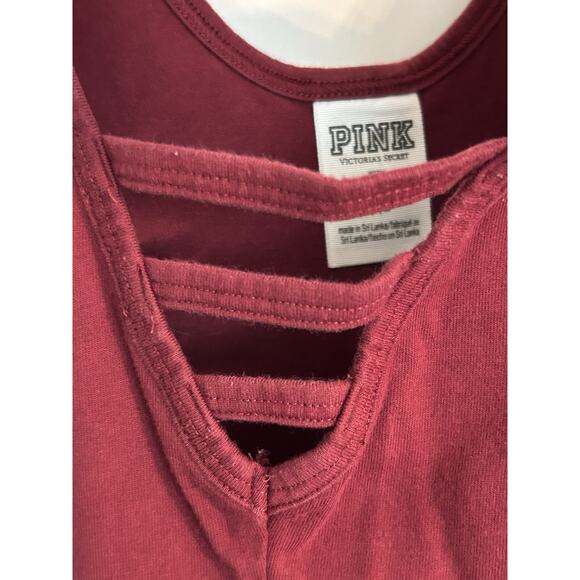 PINK Victoria's Secret 5th & Ocean Texas A&M Aggies Women’s Tank Bodysuit Size M - Picture 5 of 7